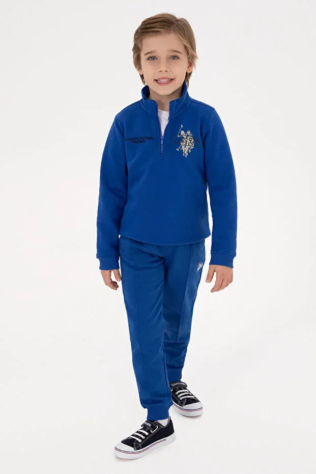 Boys Blue Fleece Sweatpants 50316517-VR212