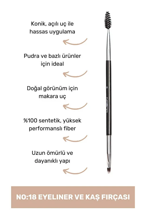No:18 Eyeliner and Brow Brush