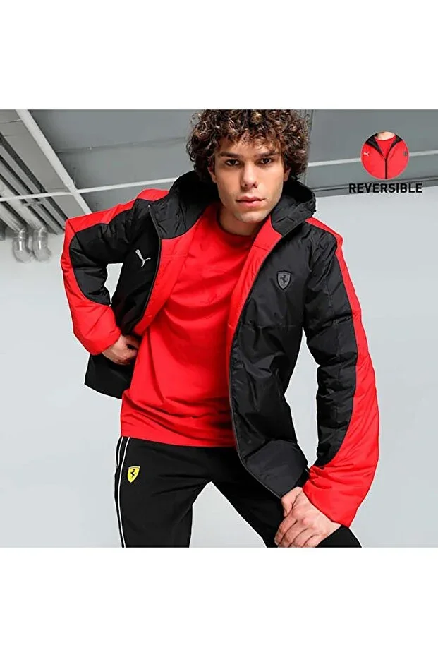 Scuderia Ferrari Men's Reversible Jacket (627093-01)