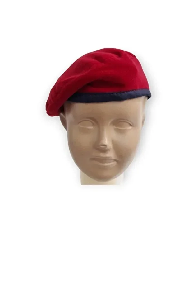 Special Burgundy Beret Children's Hat