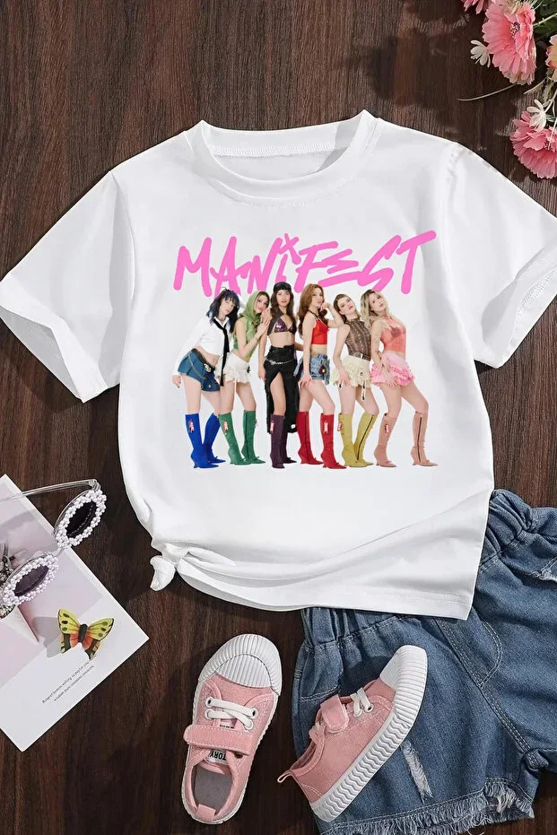 Manifest Design Printed T-shirt