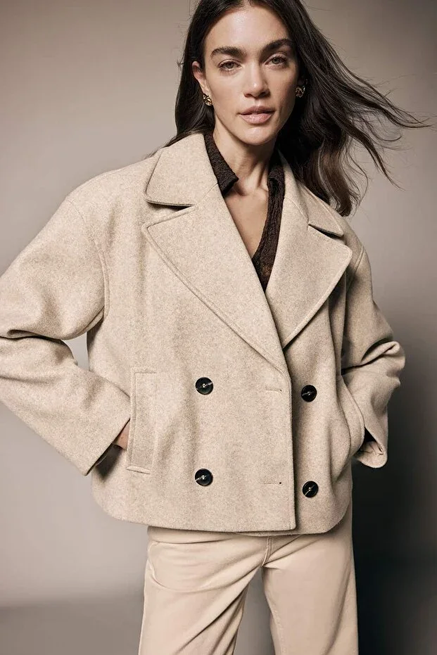 Short Cachet Coat E8646AX25AU
