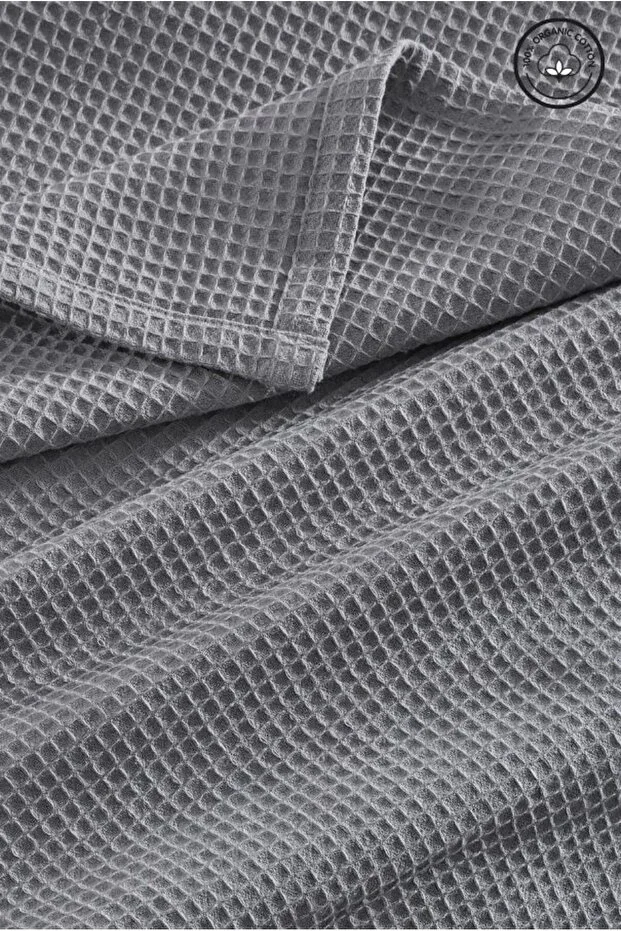 Double Size Waffle Pattern Bedspread Hotel Type Luxury Pike