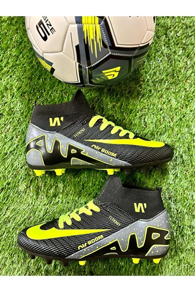 Men's Kids Adult Marcuriel Zoum SiperFly Artificial Turf Cleats Football Boots with Socks