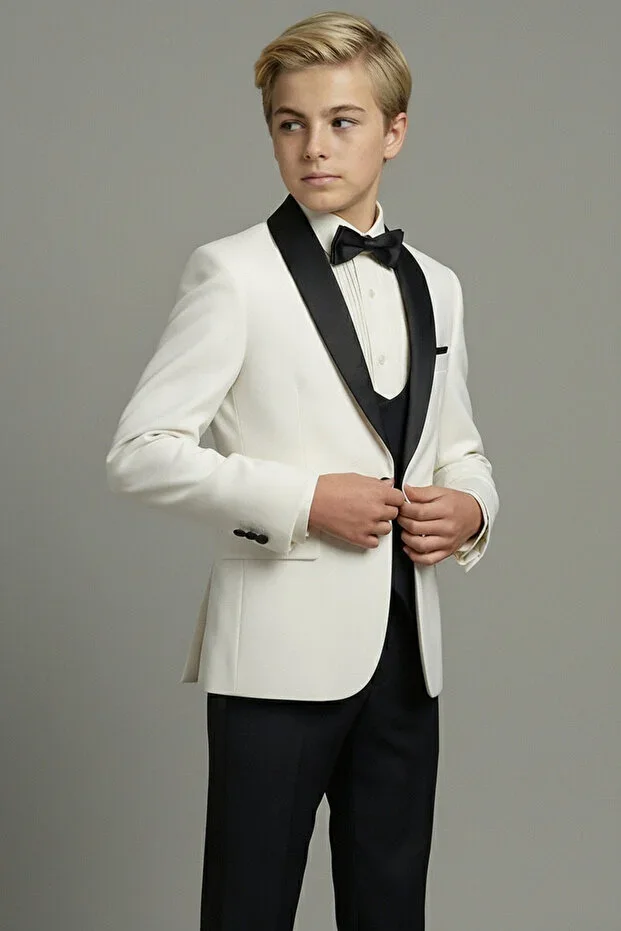 Boys' Tuxedo Suit Slim Fit / Without Shirt