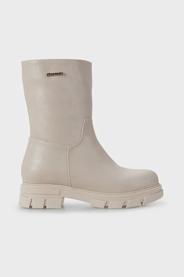 PC-52063 Cream Women's Boot Postal Cold & Rainproof