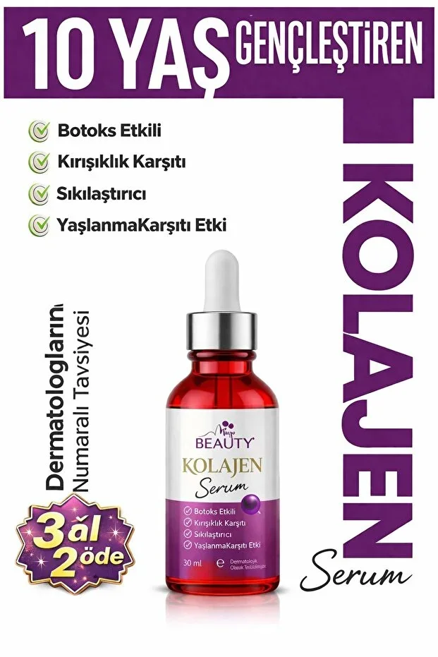 Collogen Plumping Botox Effect Wrinkle, Radiance Giving Anti-Aging Spot, Remover Serum