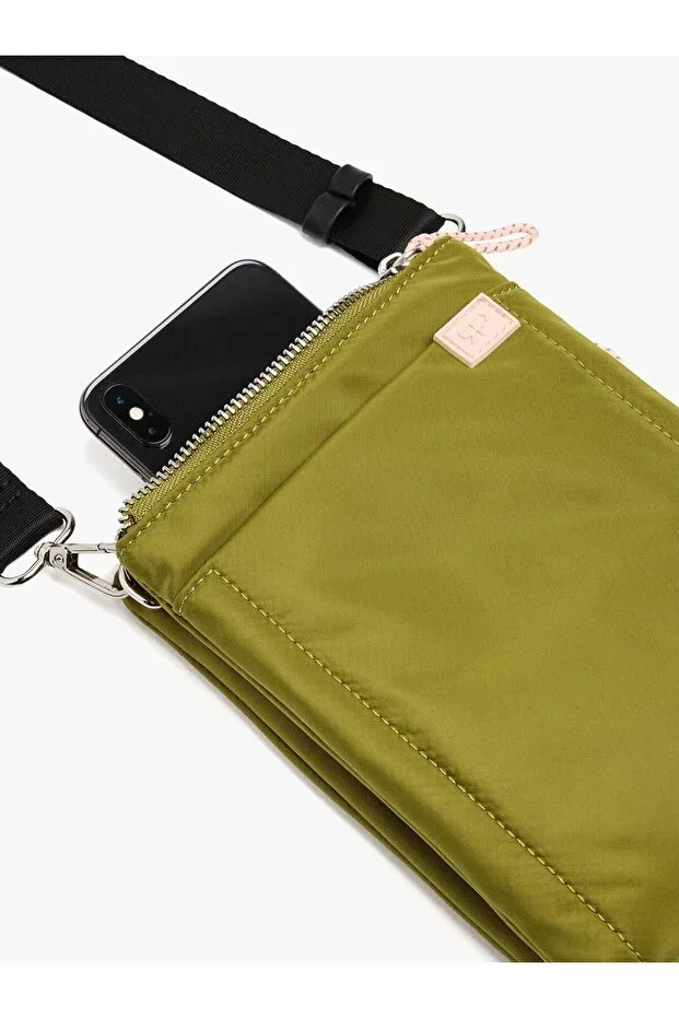 Women's Technical Fabric Crossbody Bag