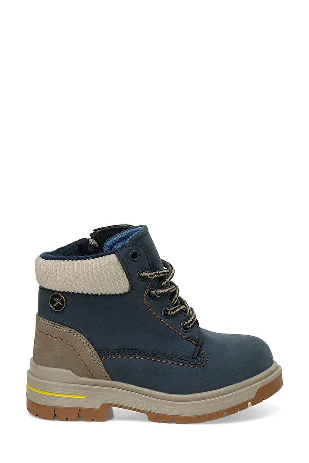 FARSI 4PR Navy Blue Kids Worker Boots