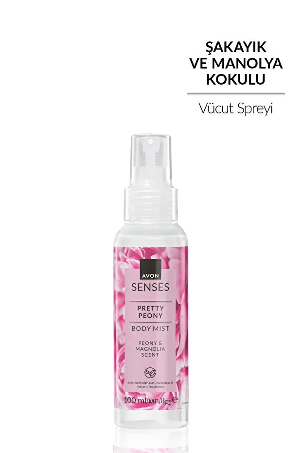 Senses Pretty Peony Peony and Magnolia Scented Body Spray 100ml