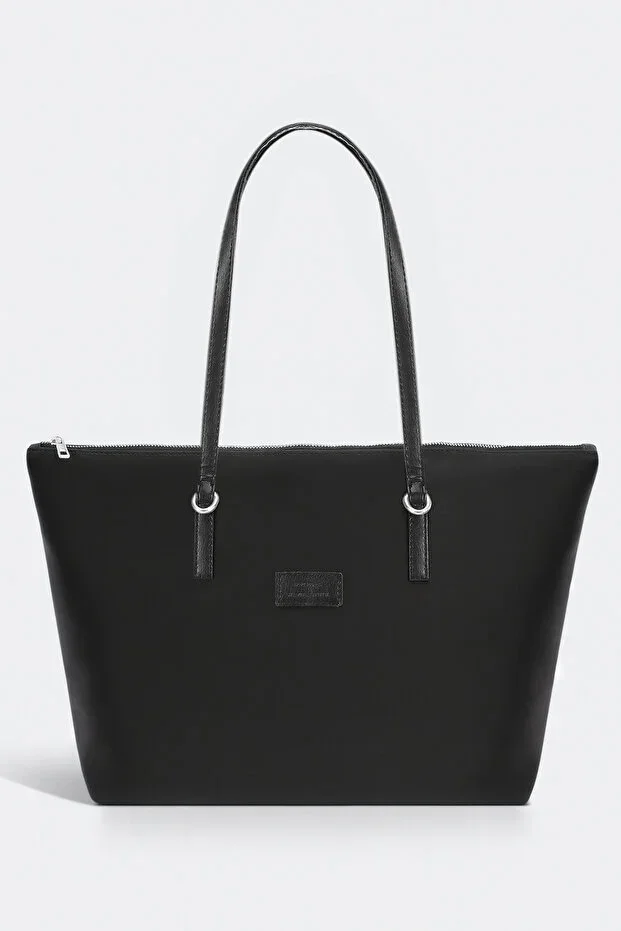Women's Black Shopper Bag 217