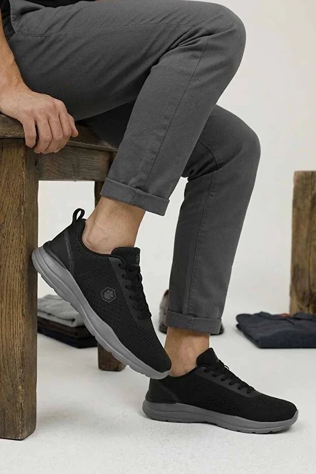 Sport Men's Black Grey 2.0 Casual - Walking Shoe Sneaker