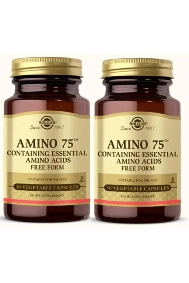 Amino 75 (essential Amino) 30 Capsules 2 Pieces