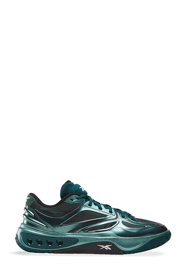 ENGINE A Green Unisex Basketball Shoes