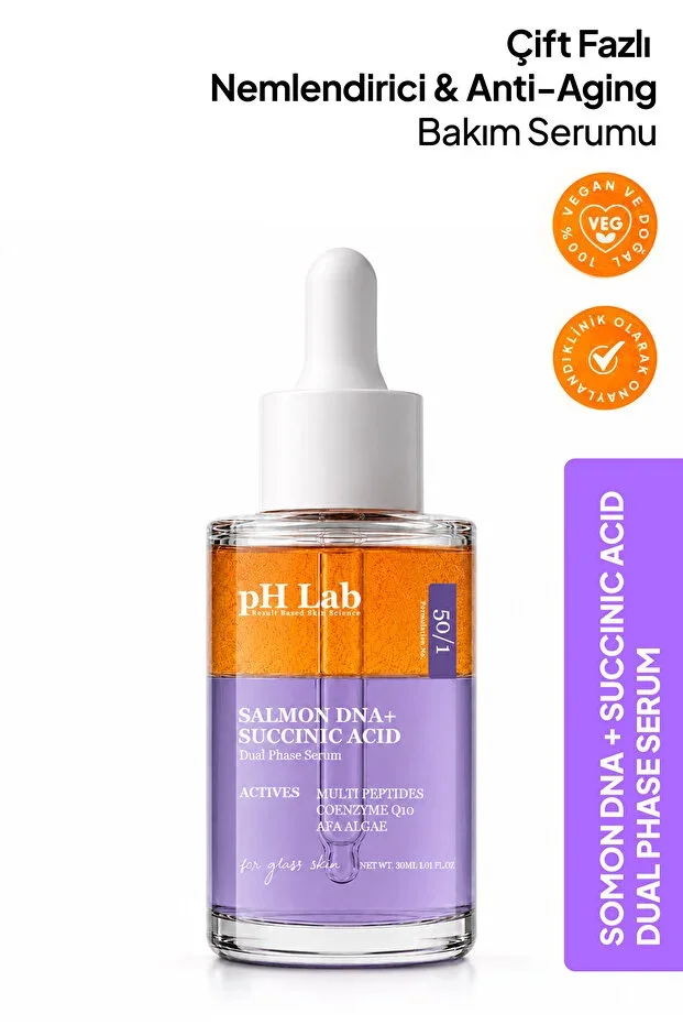 Ph Lab Dual Phase Salmon DNA + Succinic Acid Moisturizing Anti-Aging Care Serum