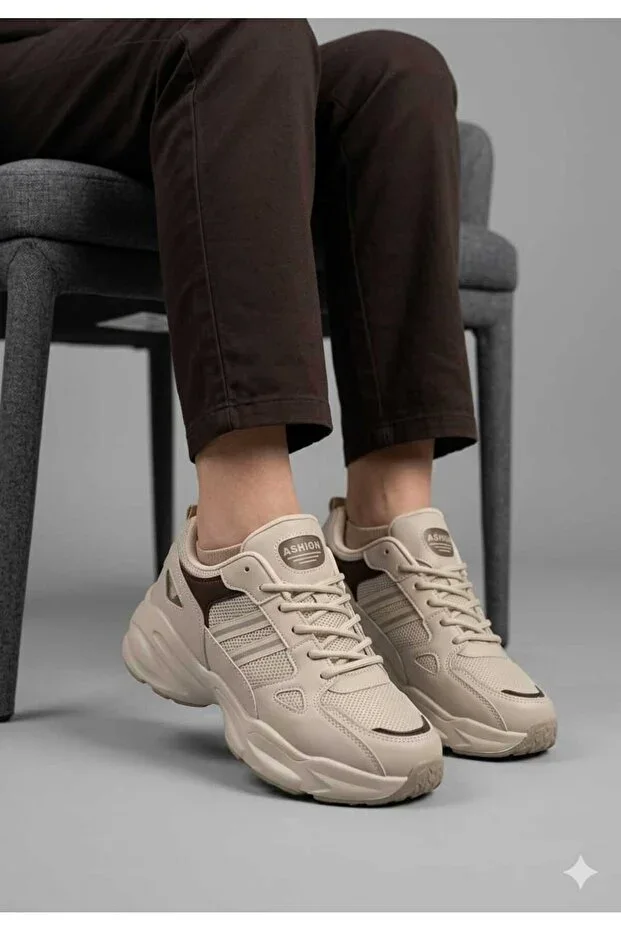 Women's Mink Non-Yellowing Sole Sneaker Shoes
