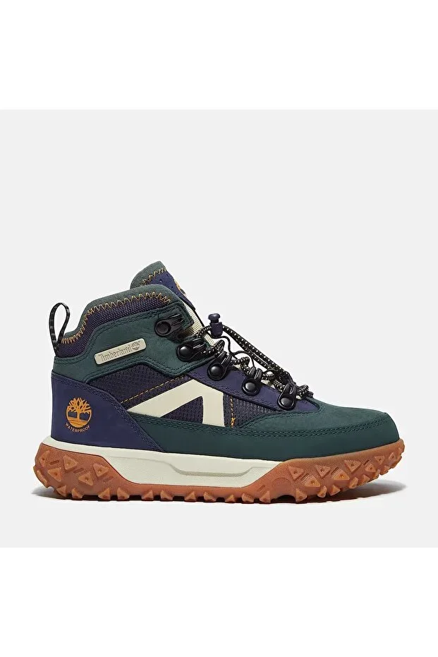 Greenstride Motion 6 Mid Bungee Waterpro Kids Green Boot Tb0a5m99eo61