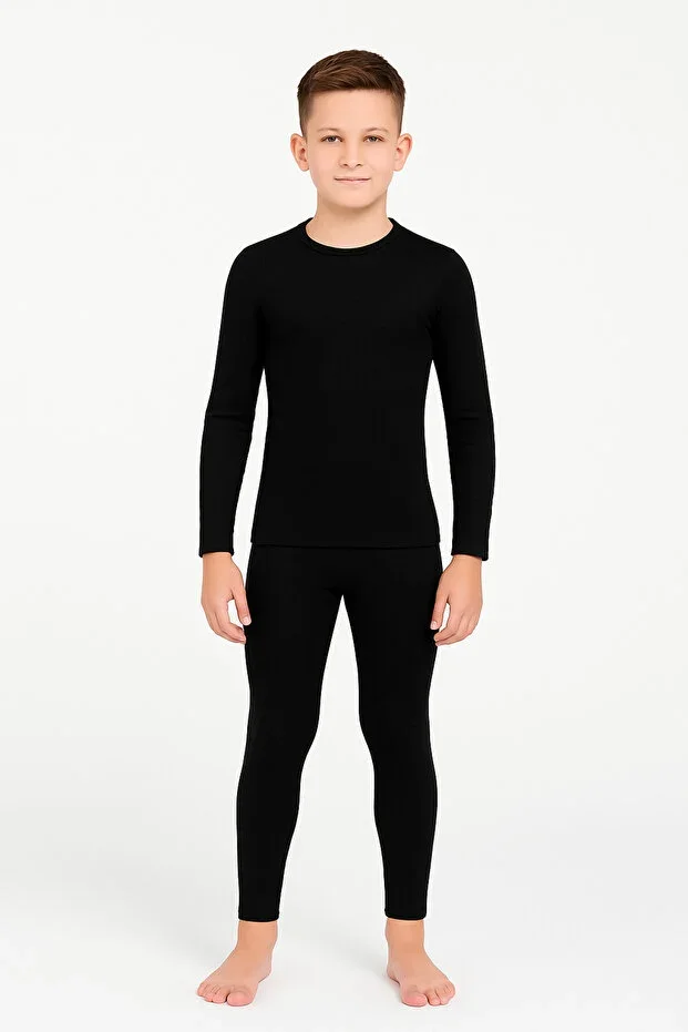 Children's Thermal Underwear Set – Flexible, Warm, Winter – Breathable Ultra Flexible and Cold Proof