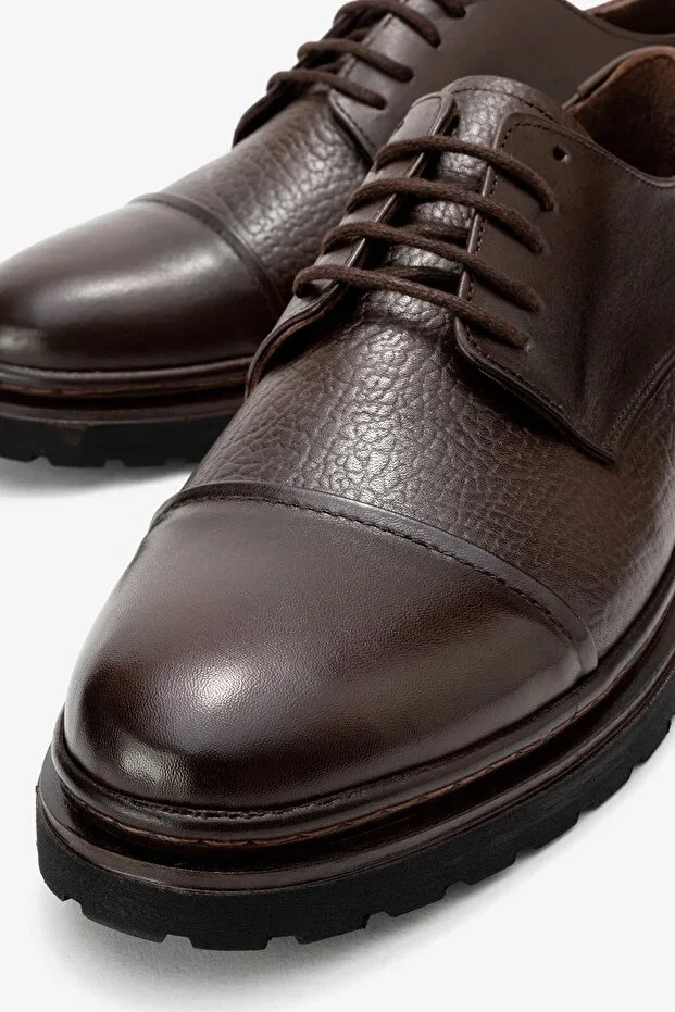 Genuine Leather, Italian Design, Inner Outer Leather Men's Classic Shoes