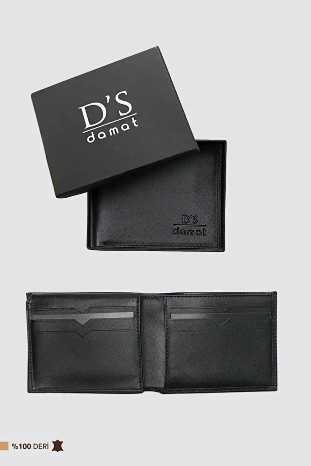 D'S Damat Standard Boxed Genuine Leather Wallet