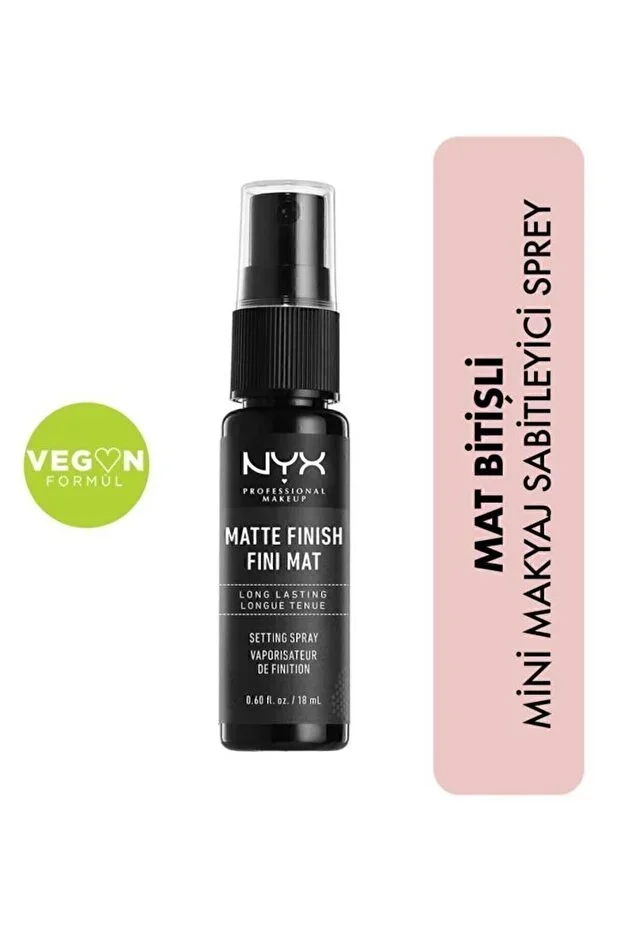 Makeup Setting Spray Mini Matte 18 Ml