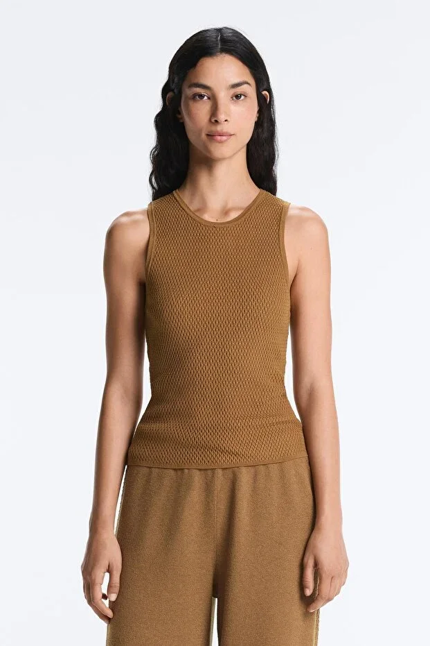 Oysho Sleeveless Knit T-shirt