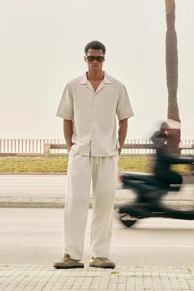 Rustic jogger pants