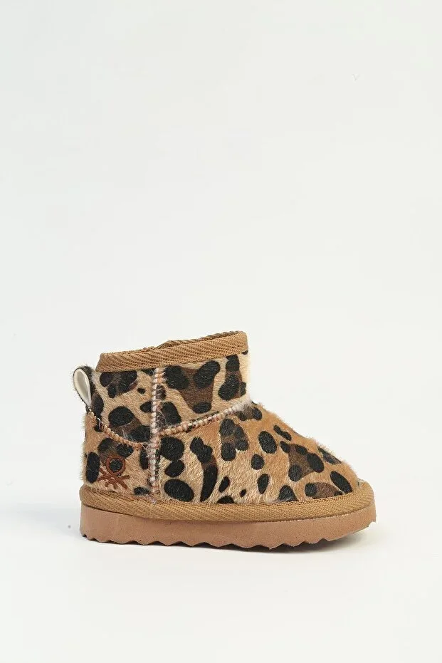 Leopard Kids Boots BN-50175