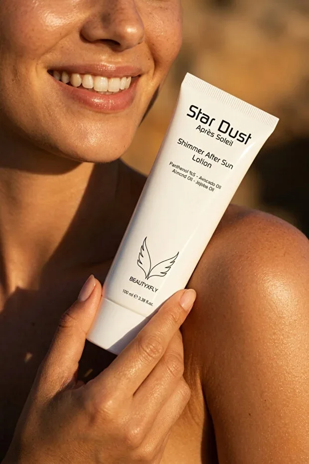 Star Dust Après Soleil Shimmer After Sun 100 ml | Intensive Moisturizing Shimmering Care Cream After Sun