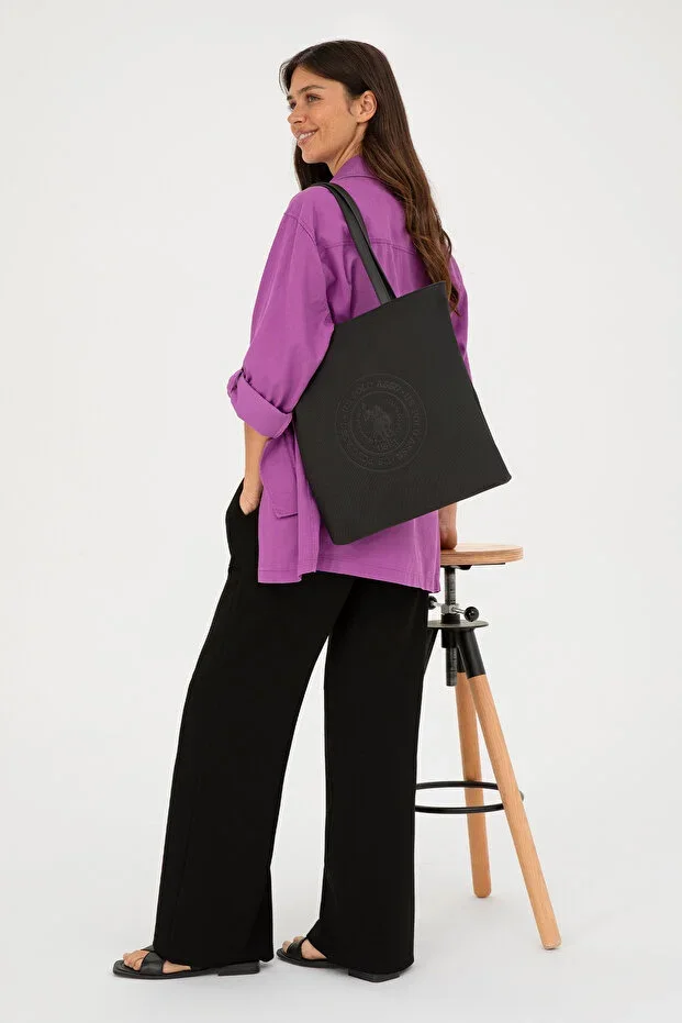 Women's Black Shoulder Bag 50293675-VR046
