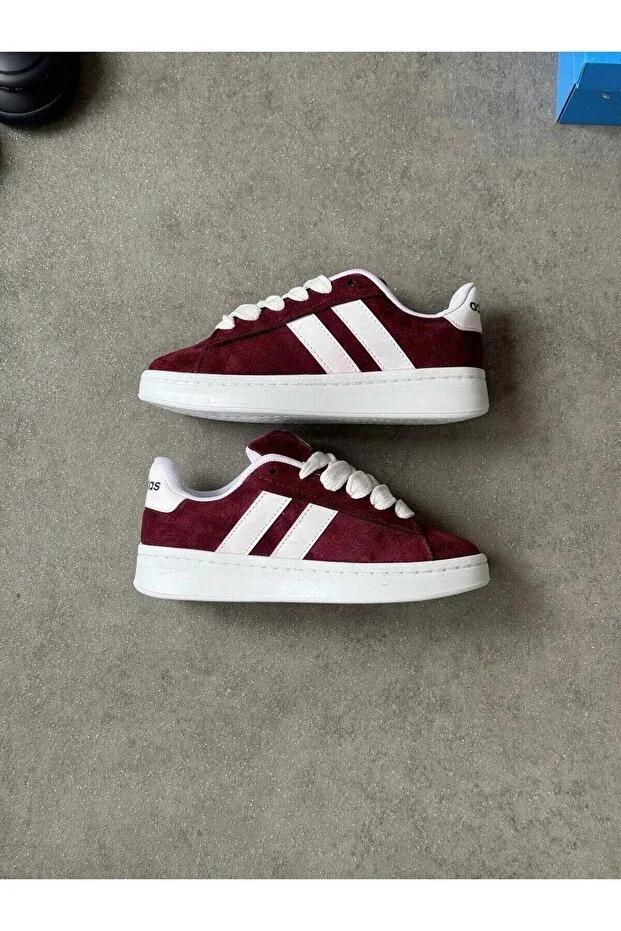 Bordo White Alfa Daily Sneakers
