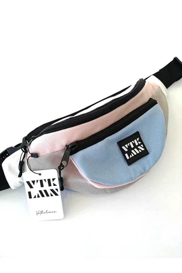 Unisex Colored Shoulder and Waist Bag