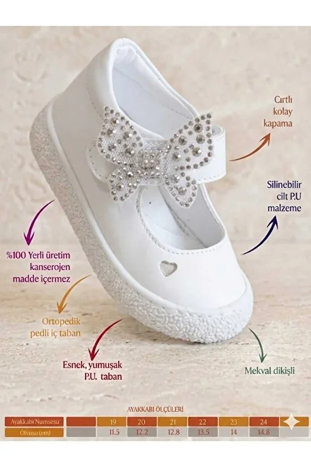 First Step Baby Children's Orthopedic, Sewn Soft Lightweight Sole Shoes