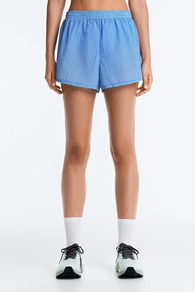 Oysho Striped technical shorts