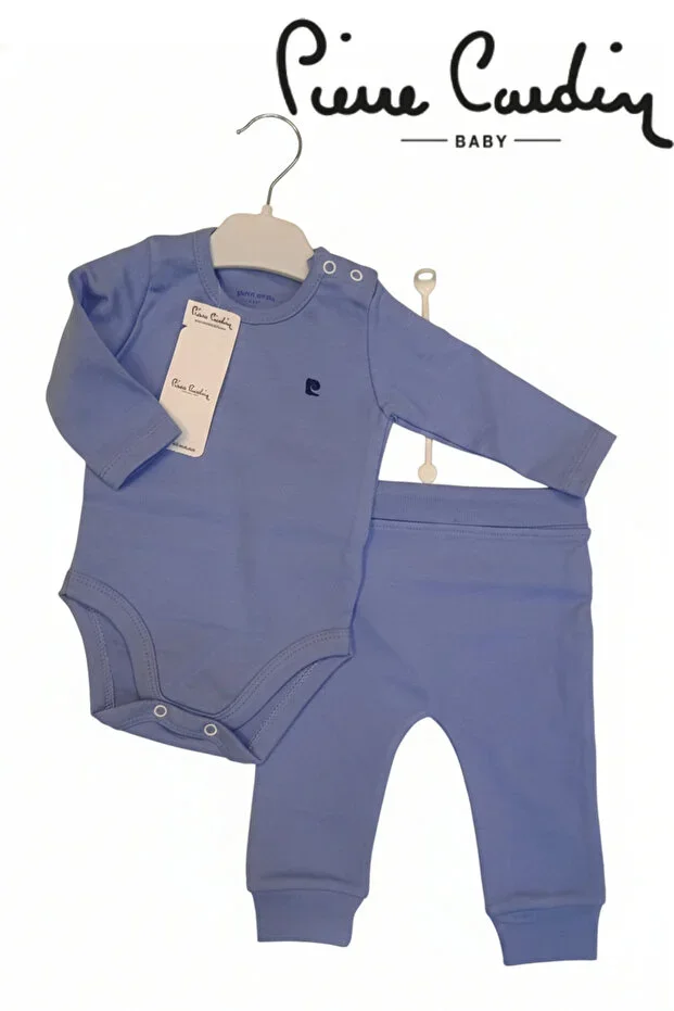 Snap Buttoned Bodied 2-Piece Girl Boy Unisex Baby Set
