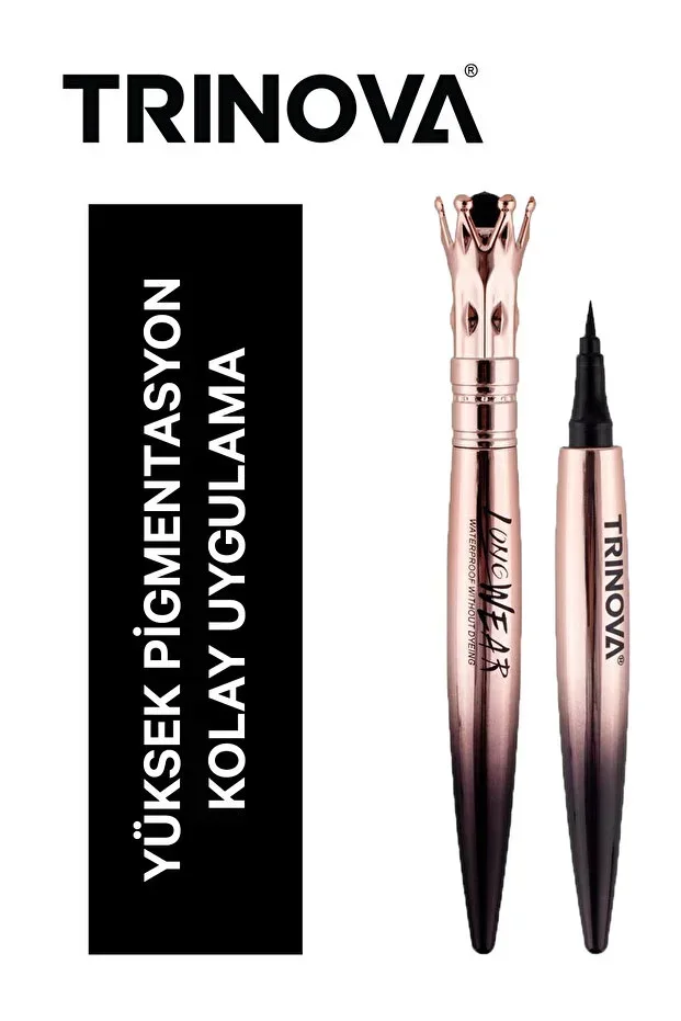 Party Queen Waterproof Eyeliner - Water Resistant Black Eyeliner