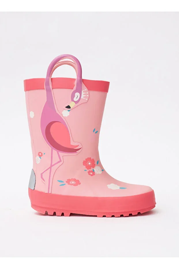 Pink Girls' Rain Boots 4W25A336