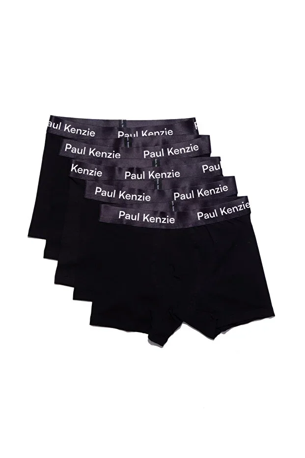 5-Piece Men's Boxer - All Black