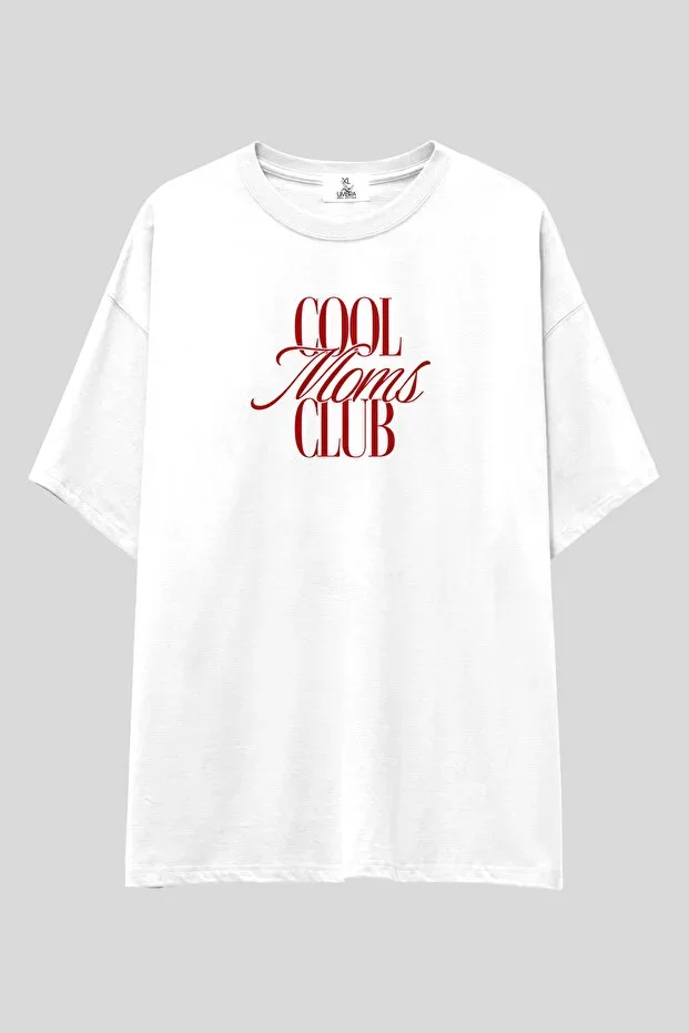 UmbraWear "Moms Club" Oversize T-shirt | 100% Cotton Special Design Tee
