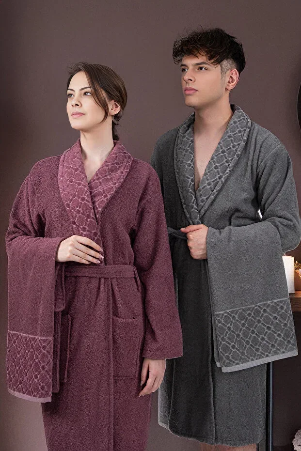 April Family Bathrobe Set | Bathrobe | Bathrobe Set | Dowry Set | Towel Bathrobe Set