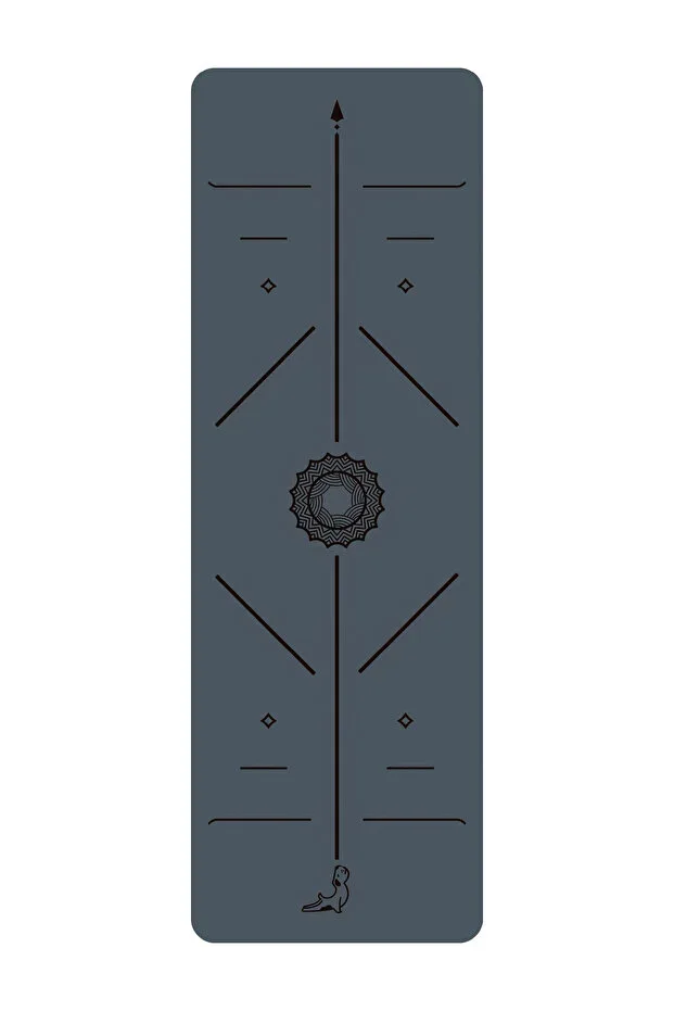 PETARYA Travel Series 1.5mm Ultra Thin Non-Slip Rubber Yoga Mat Pilates Cushion