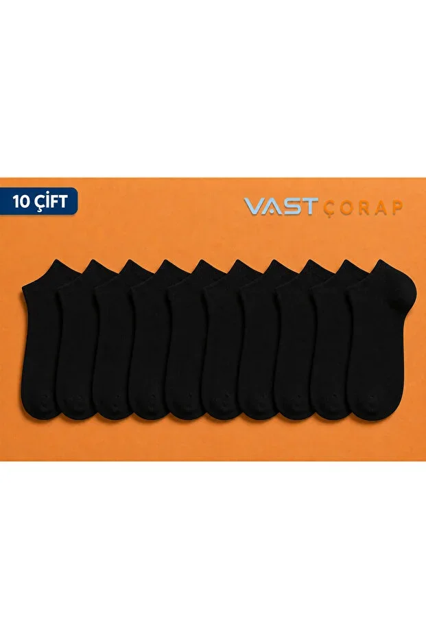 Black Sock 10 Pair Economic Pack