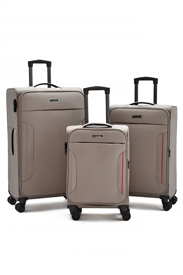 Ultra Light 3-Piece Luggage Set – 360° 8 Wheels, Lightweight & Spacious Interior