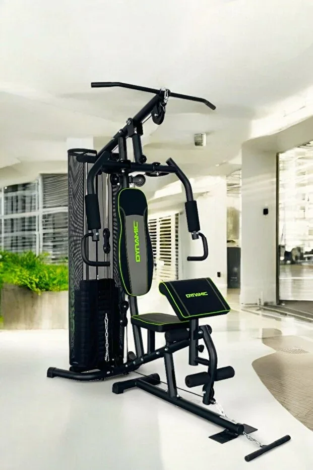 Dynamic 1001 Pro Deluxe Working Station Homegym (67KG WEIGHT PLATE) with Voit Warranty