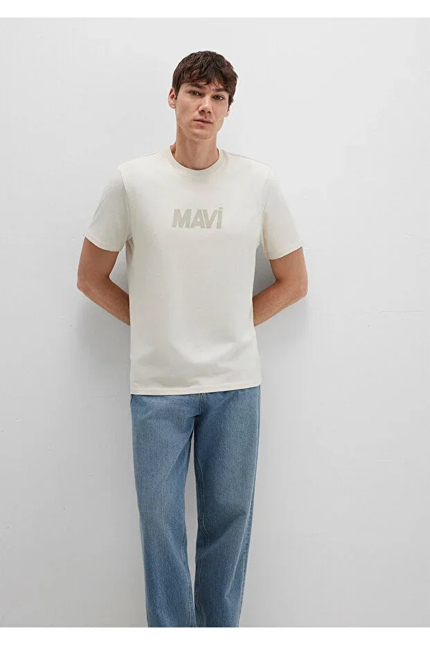Logo Print T-shirt Regular Fit / Normal Cut 0612896-70838