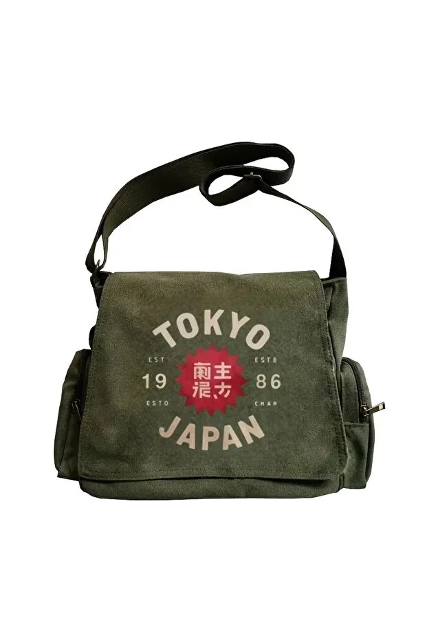 Tokyo Harajuku Print Unisex Messenger Bag