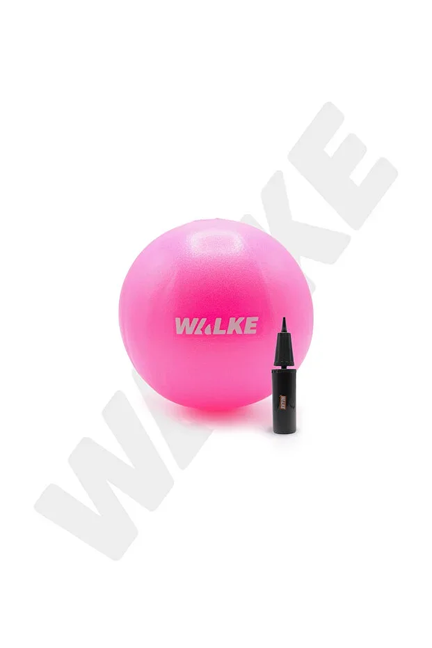 55 cm Deluxe 140 cm - 159 cm Height Range Fuchsia Pilates Ball and Pump Set