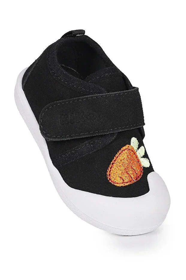 Strawberry Velcro Girl Baby First Step Orthopedic Daily Shoes