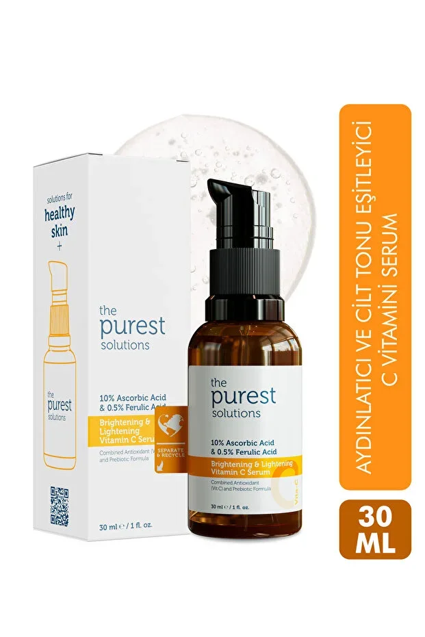 C Vit Brightening and Tone Equalizing Care Serum 30 ml 10% Ascorbic Acid & Ferulic Acid 0.5%