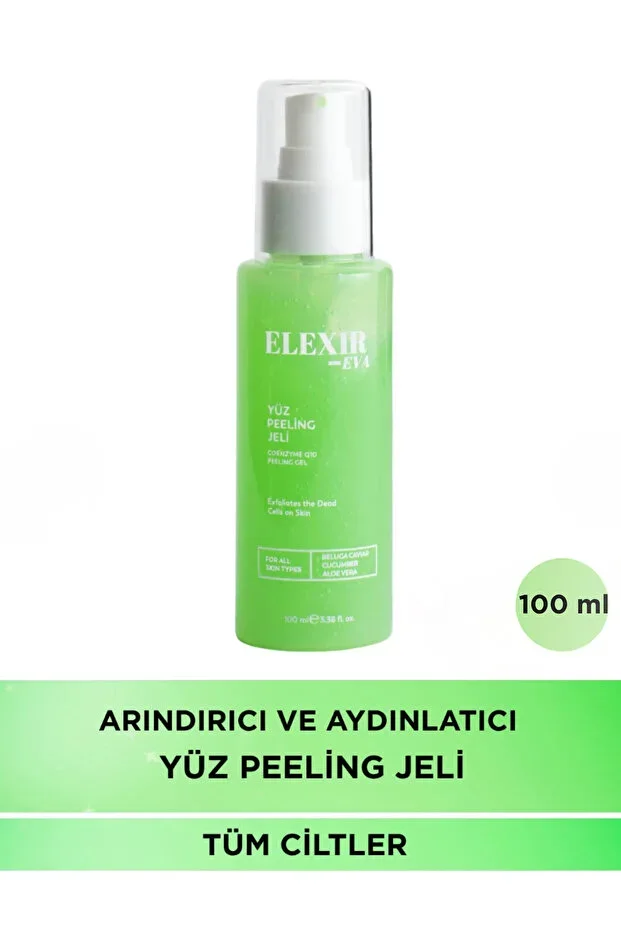 FACE PEELING GEL | CARE AGAINST DEAD SKIN AND BLACKHEAD APPEARANCE | BRIGHT SKIN APPEARANCE SUPPORT 100 ML